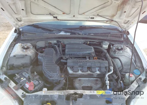 2001 Honda Civic Lx from USA, damaged, VIN 2HGES16511H537158